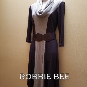 Robbie Bee Two Tone Midi Dress